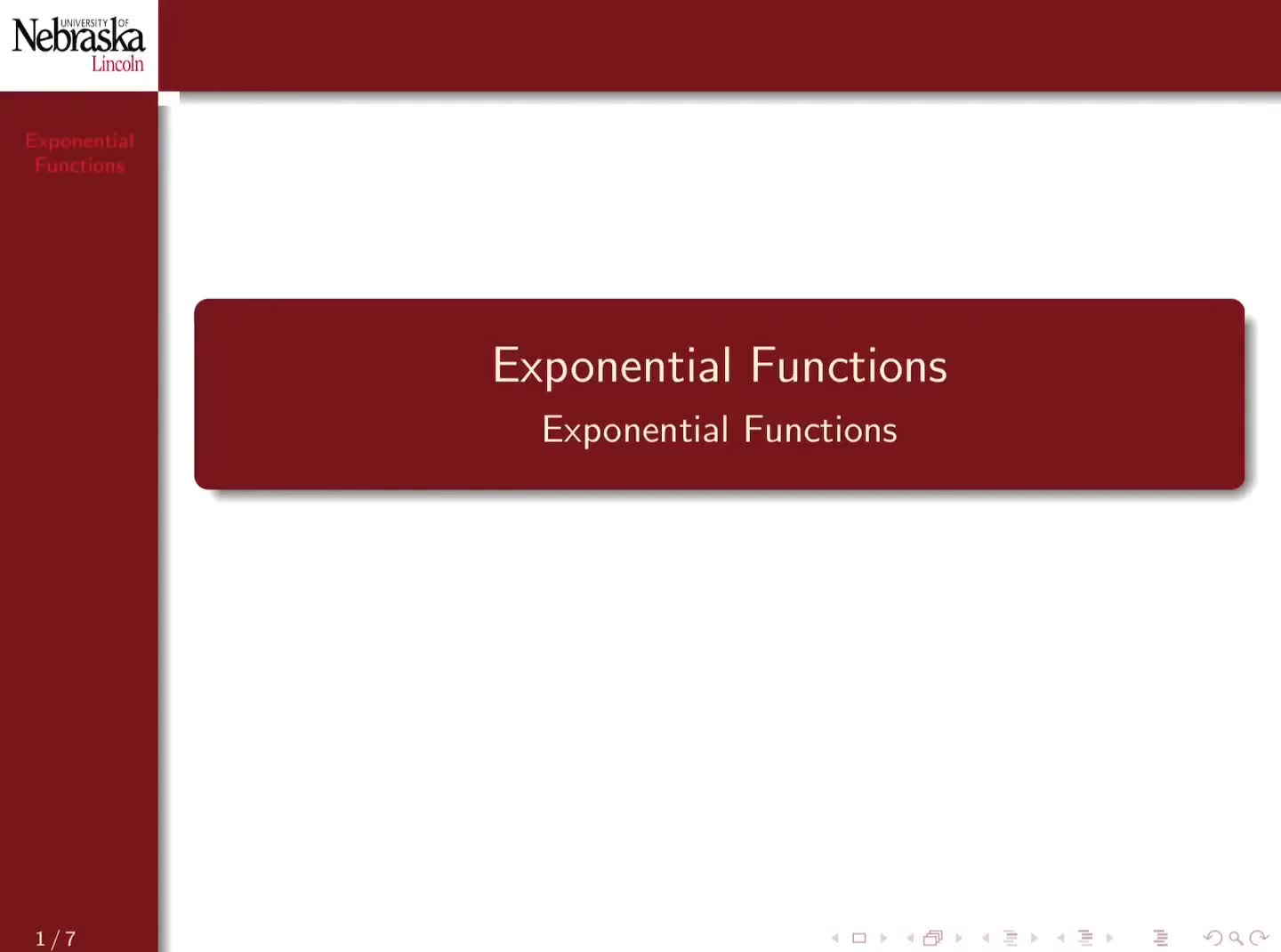 3.1.1 Exponential Fuctions | Lumina Media Player